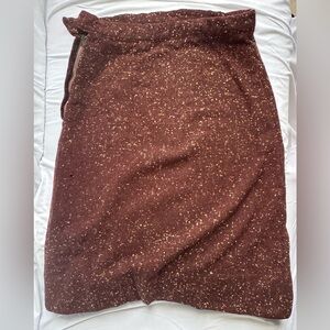 True Vintage Speckled Wool Pencil Skirt